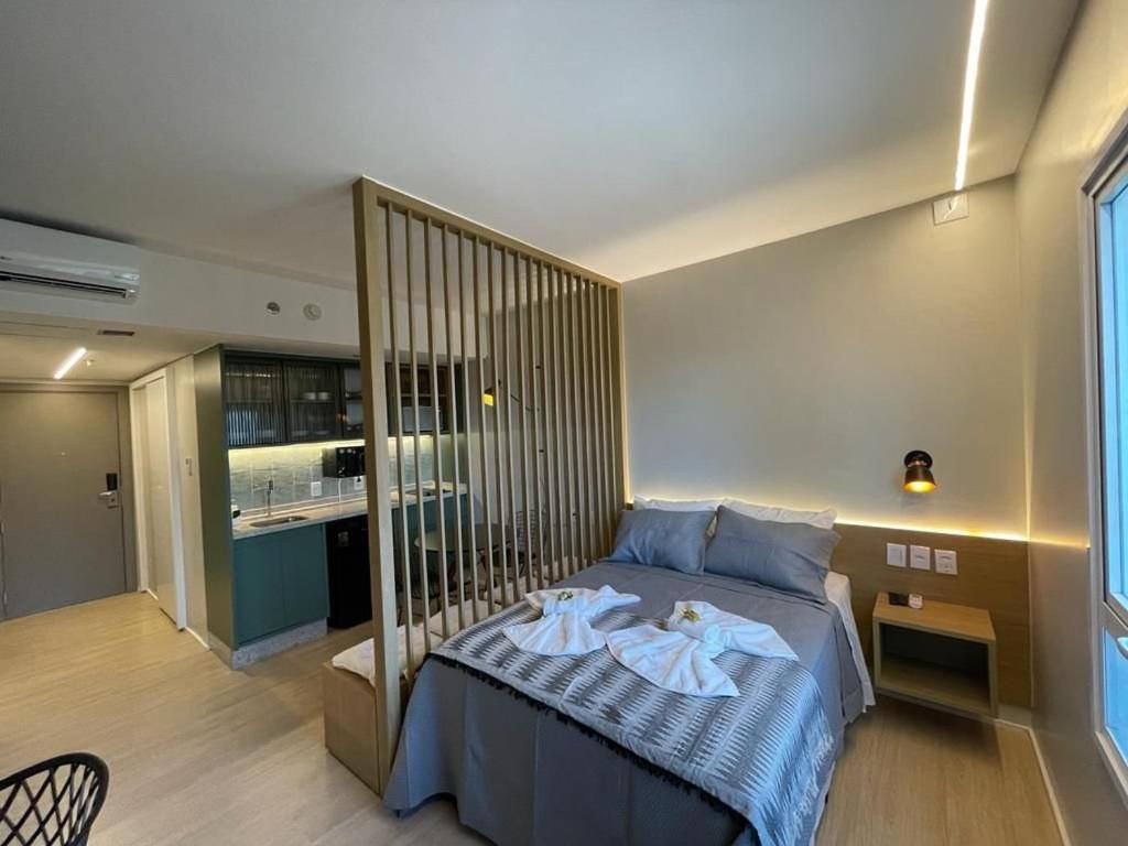 Suite Luxuosa Com Cozinha Blend Smart 1356 Goiânia Esterno foto